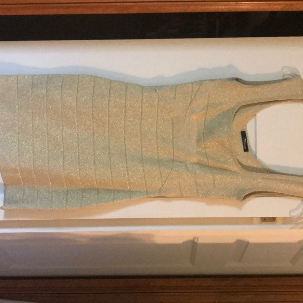 Jane Norman gold sparkle dress